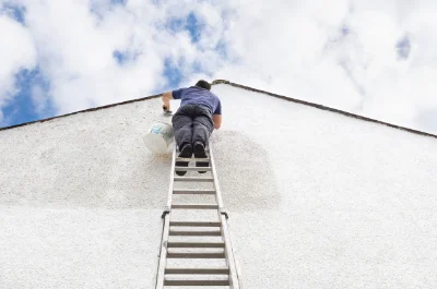 Peinture extérieure à Vétheuil — façades et ravalement
